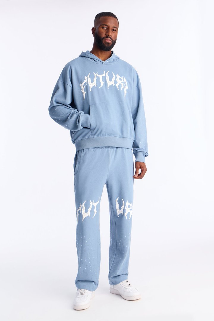 Future Fades Hoodie - Blue