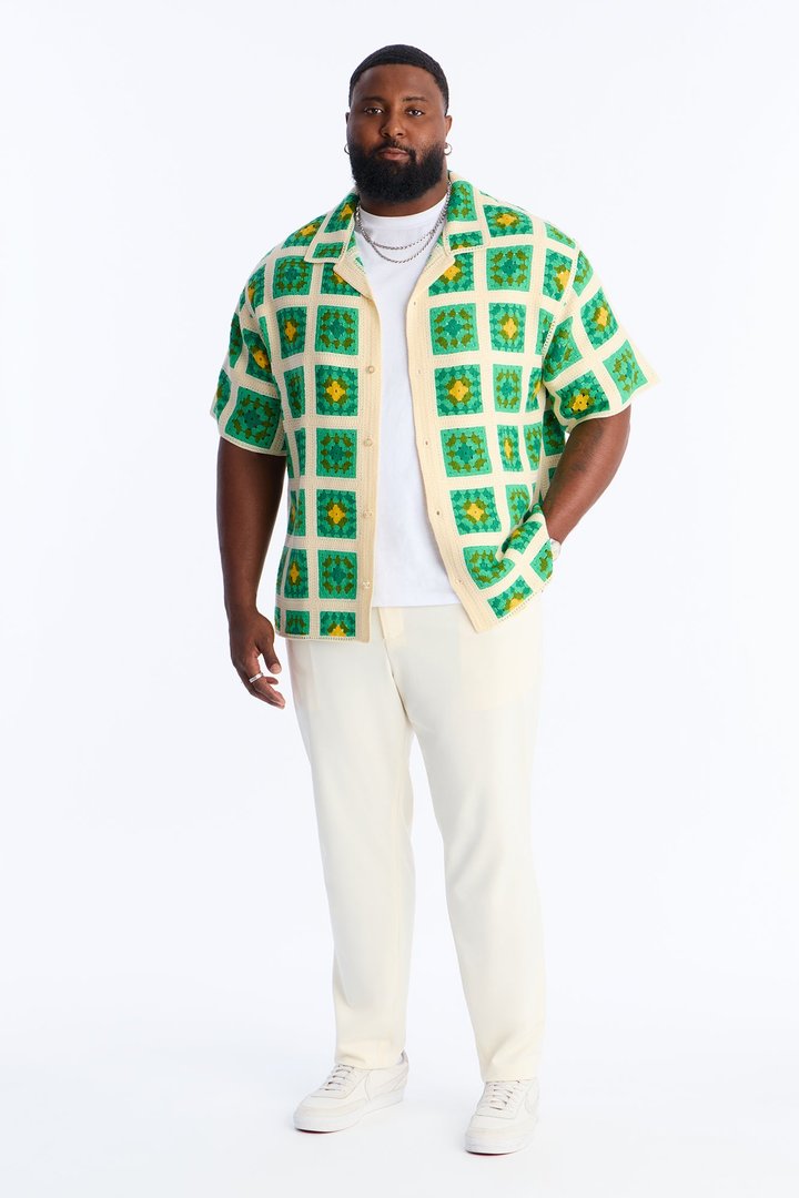 Nolan Textured Shirt - Green