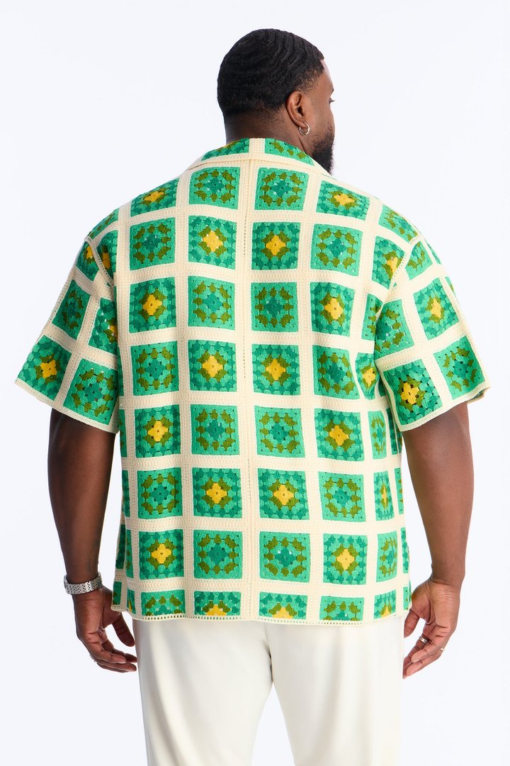 Nolan Textured Shirt - Green