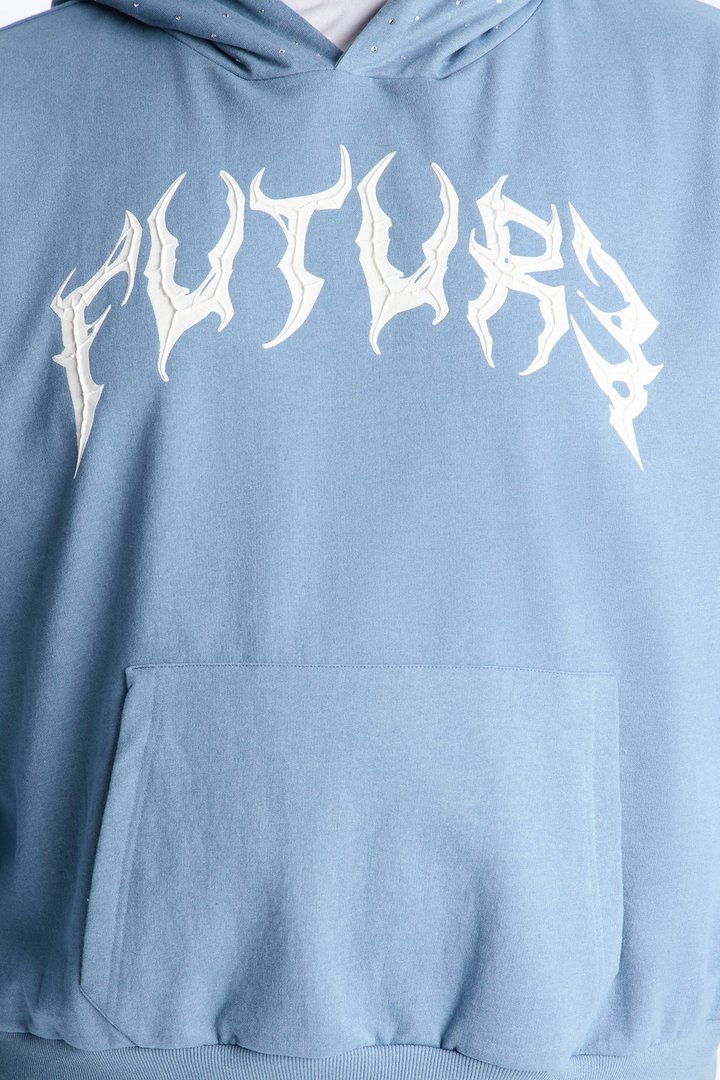 Future Fades Hoodie - Blue