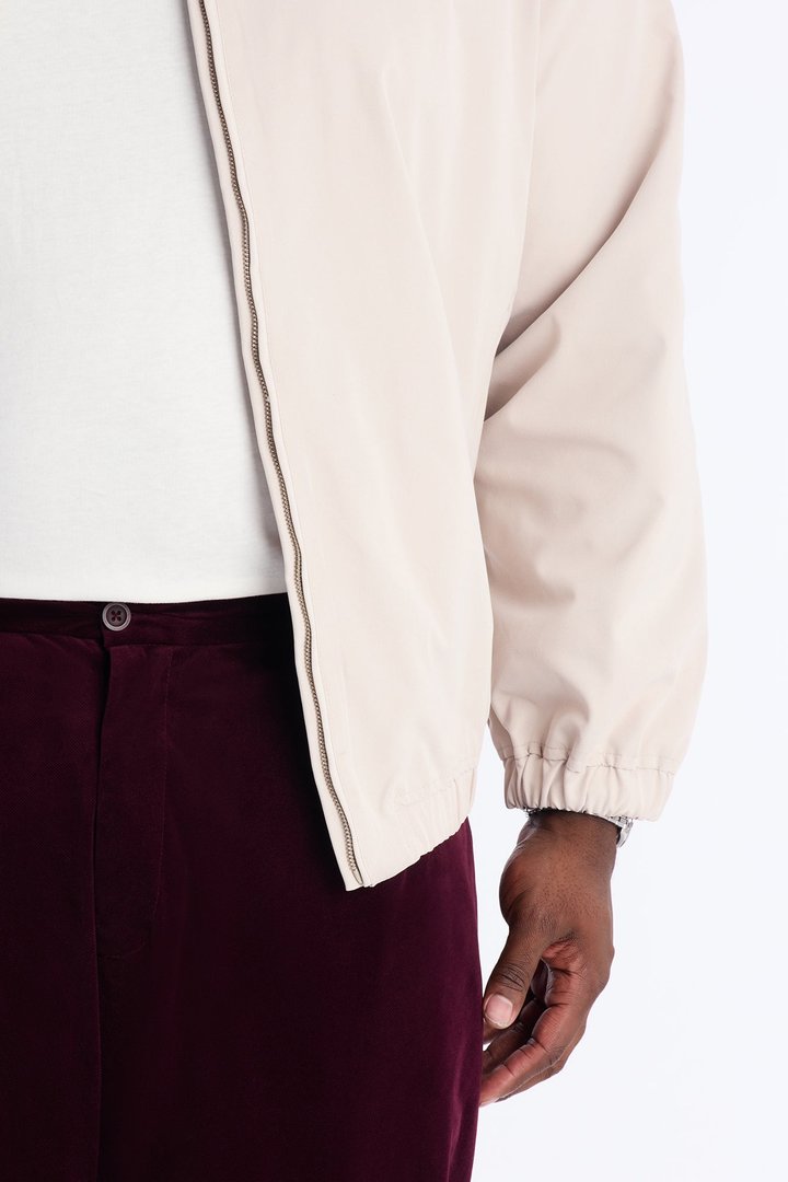 Straight Lincoln Park Textured Trouser - Burgundy
