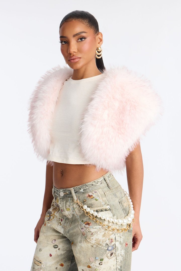 Pearl Strands Pant Chain - Gold