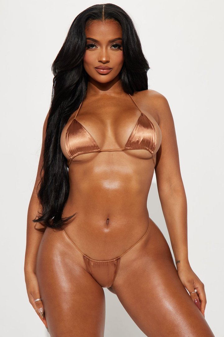 Sneaky Summer Lover 2 Piece Bikini - Copper