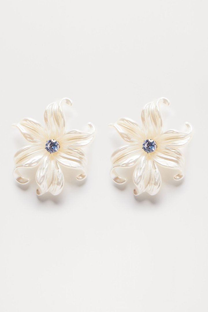 Lucky Lilly Earrings - Ivory