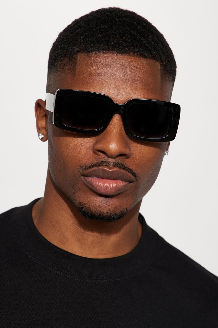 Players Club Sunglasses - Black/Red