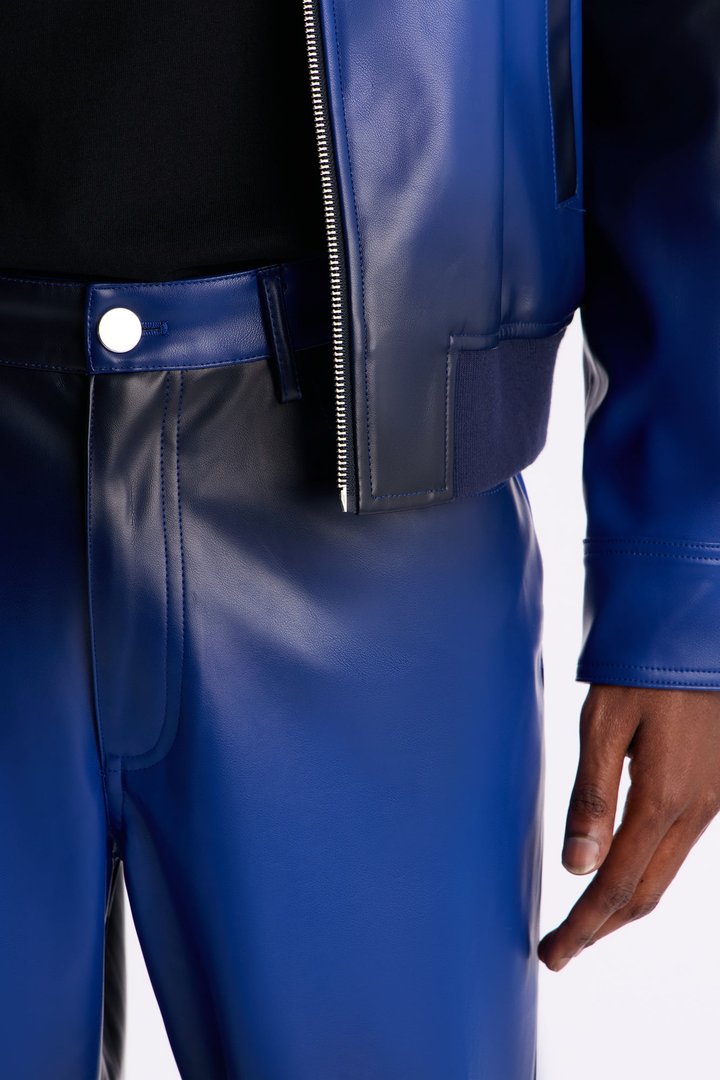 Straight Vintage Worn In Ombre Pant - Blue