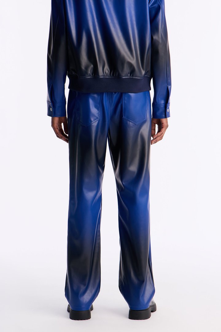 Straight Vintage Worn In Ombre Pant - Blue