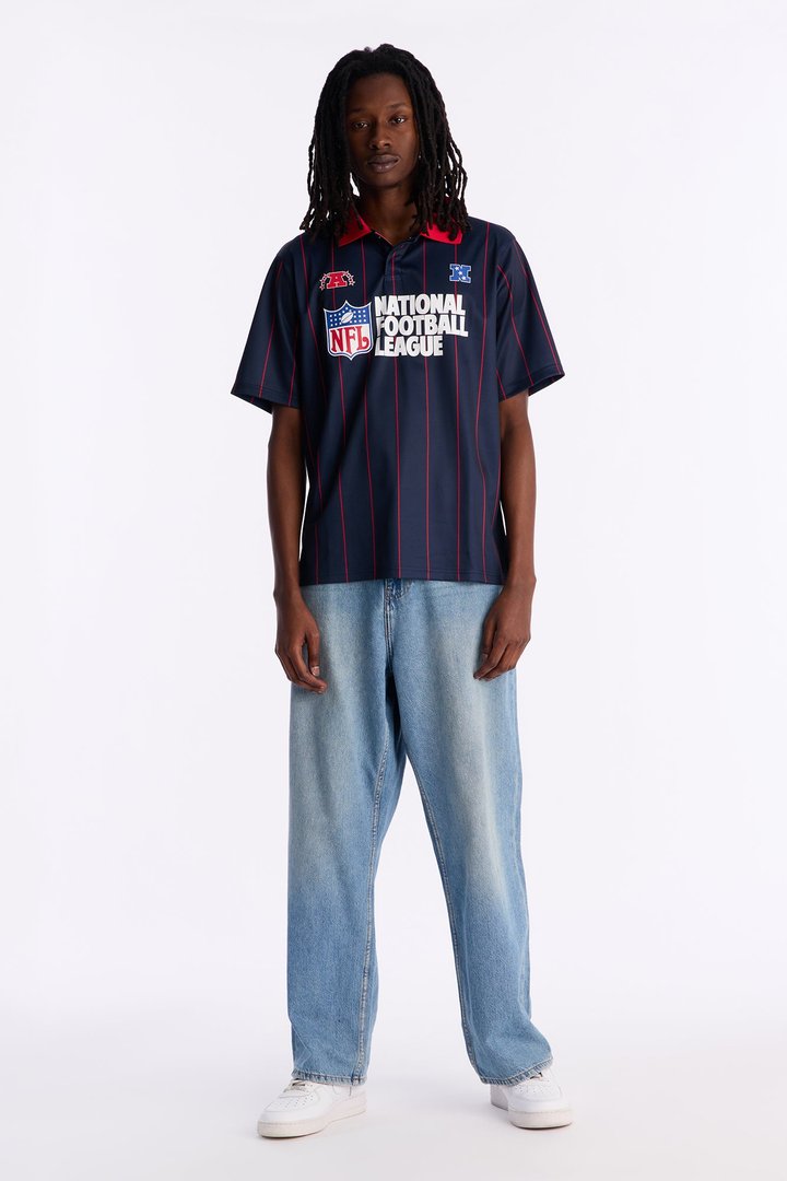 NFL Brand Soccer Polo - Navy