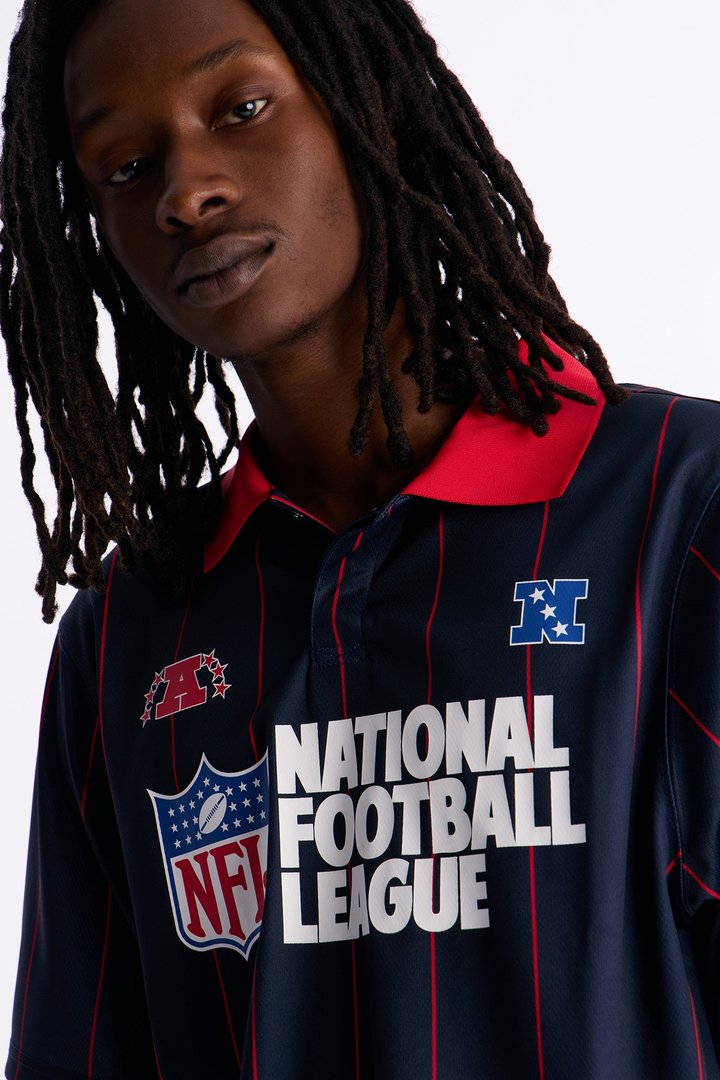 NFL Brand Soccer Polo - Navy