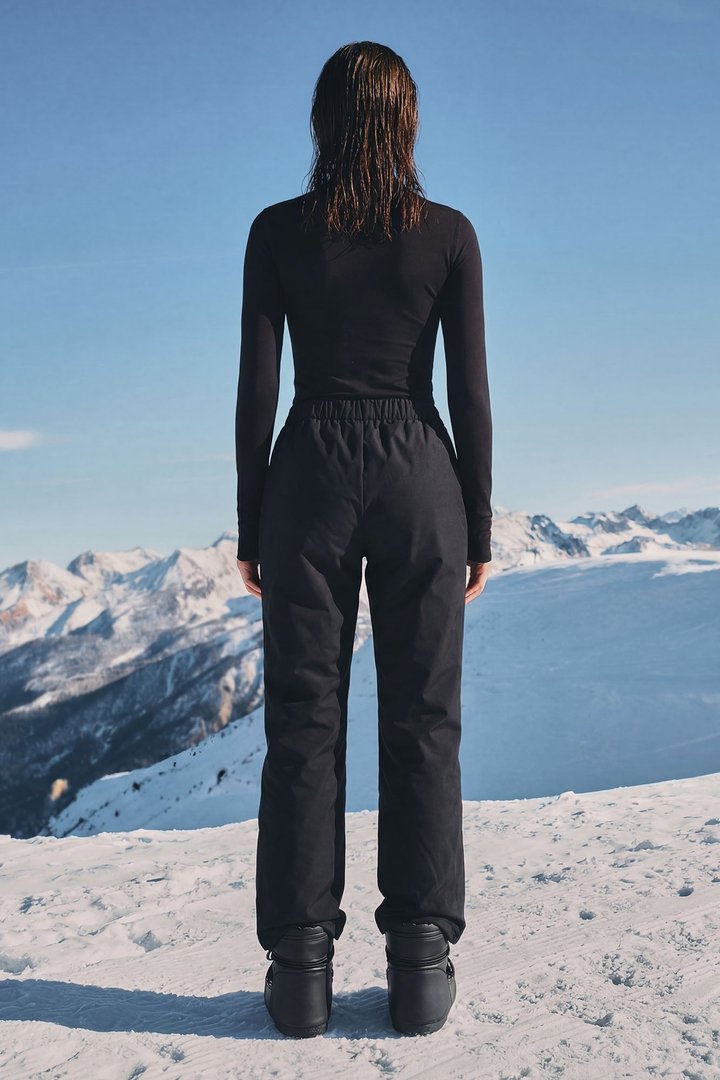 Snow Much Fun Snowboard Pants - Black
