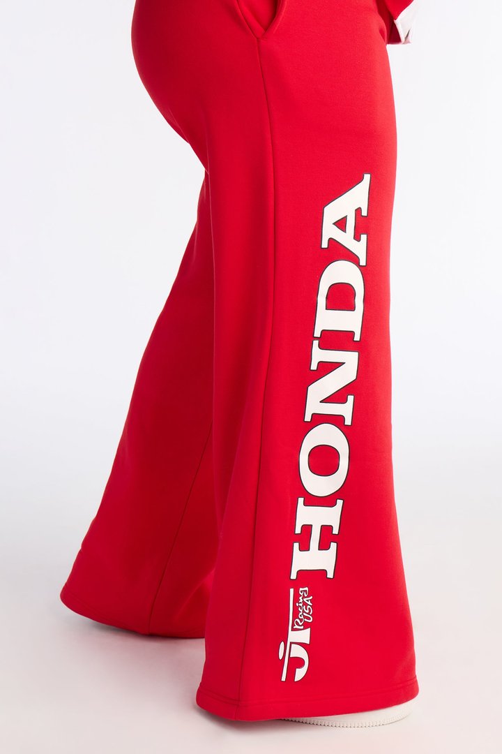 Honda Fleece Pant - Red