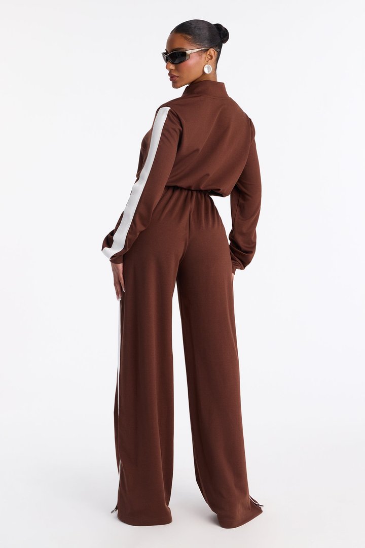 Lianna Jumpsuit - Chocolate