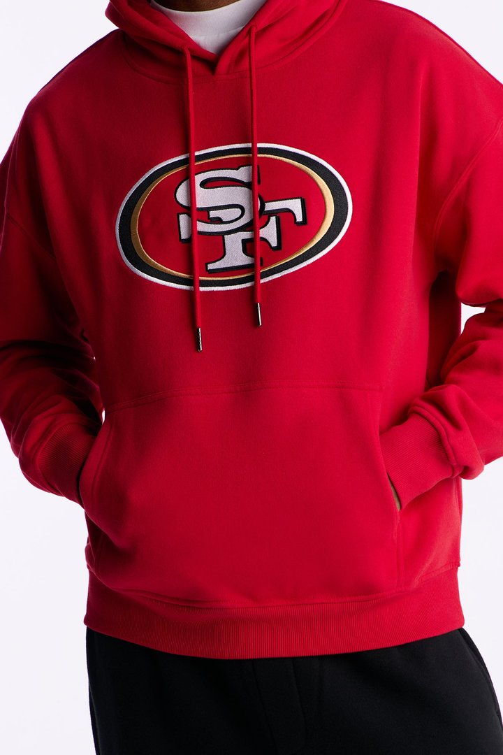 49ers Original English Hoodie - Red