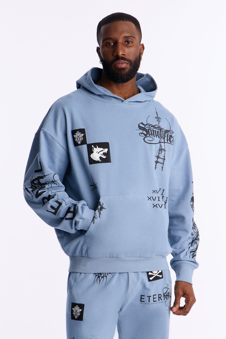 Sacred Energy Hoodie - Blue