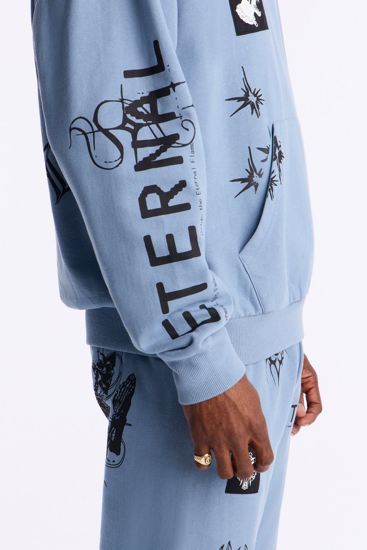 Sacred Energy Hoodie - Blue