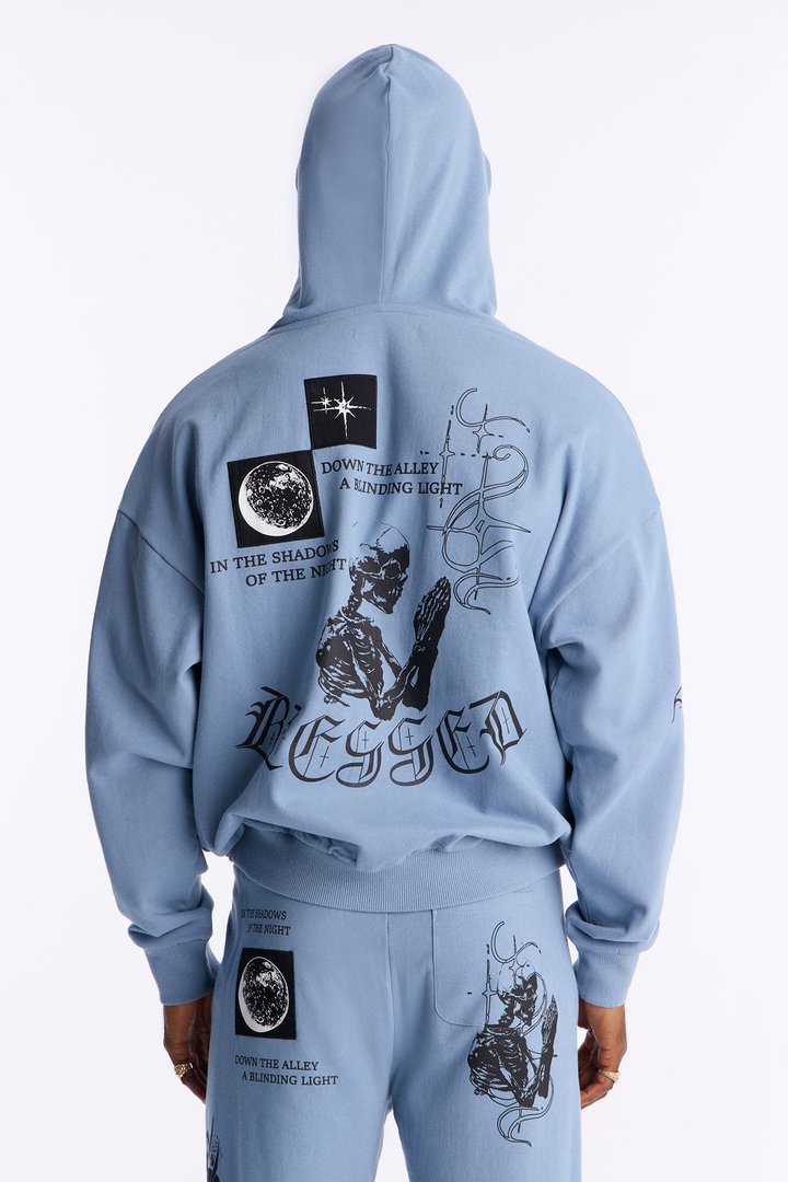 Sacred Energy Hoodie - Blue