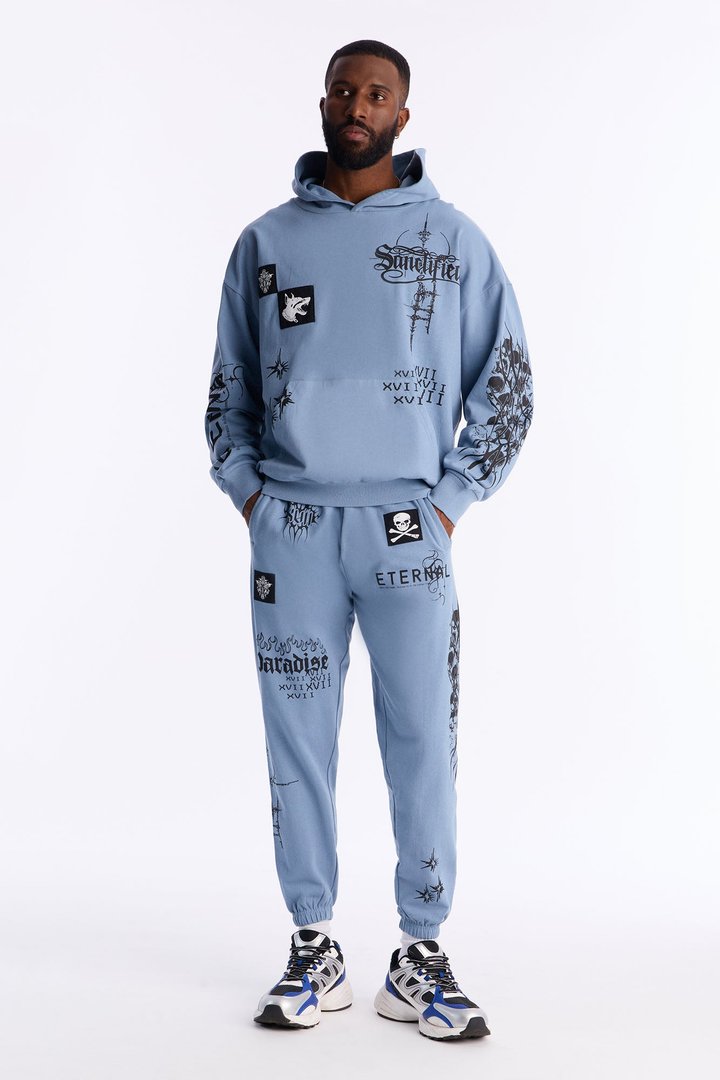Sacred Energy Sweatpants - Blue