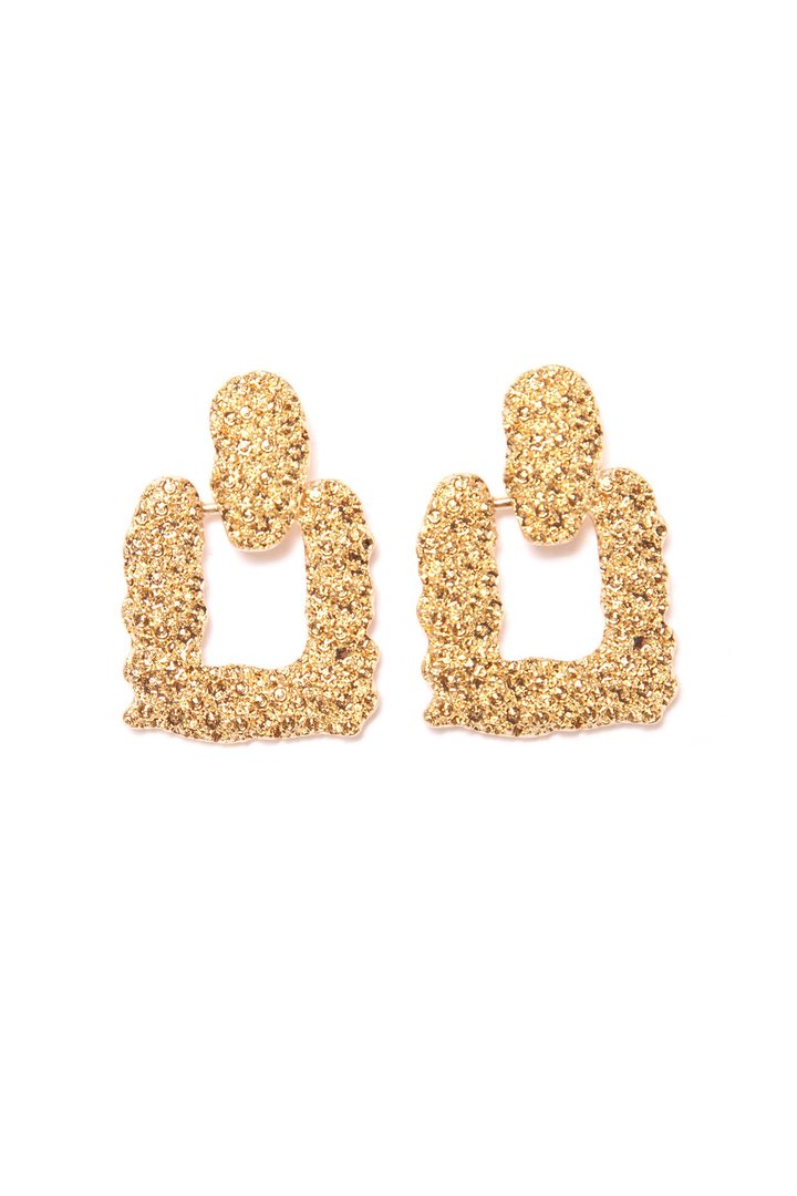 Show Off Drop Earrings - Gold