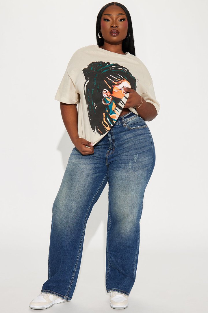 In Love With Myself Graphic Tee - Sand