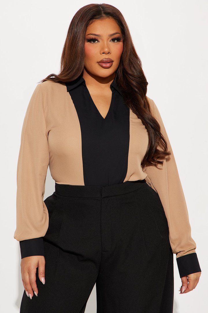 Next Meeting Colorblock Shirt - Black/combo