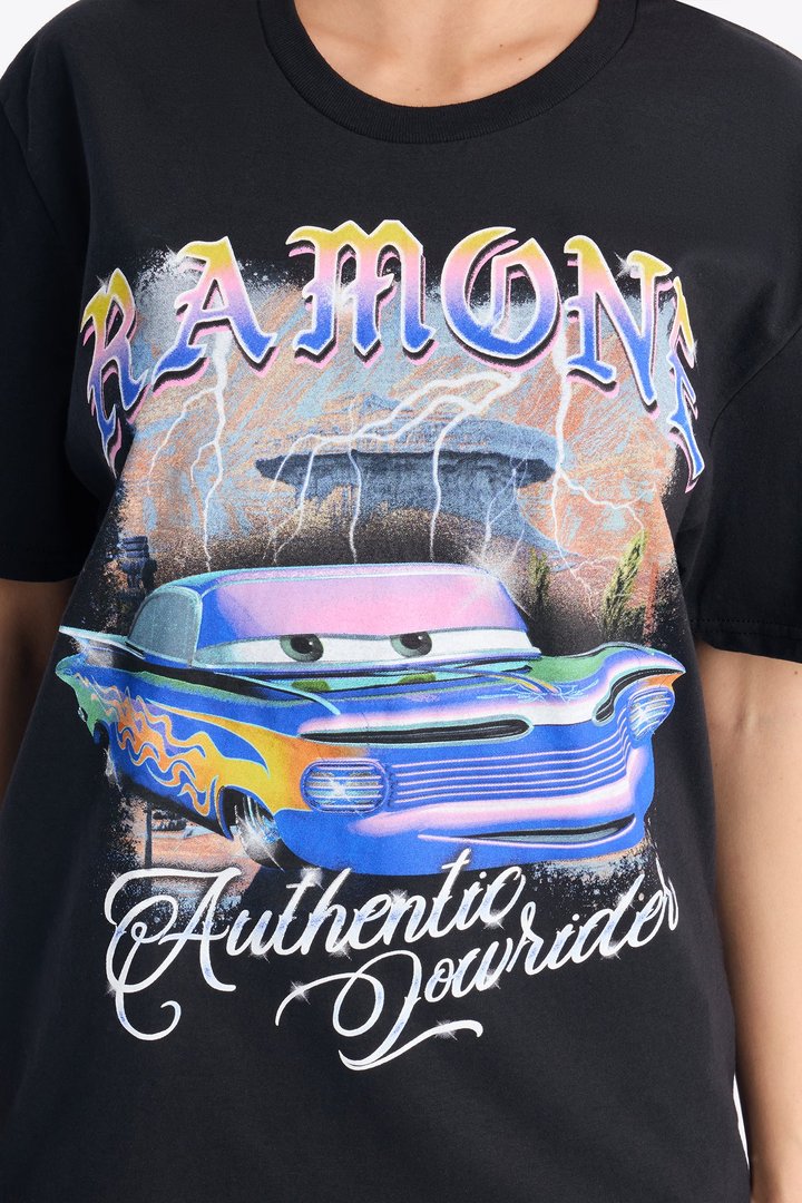 Ramone Cars Low And Slow Tee - Black
