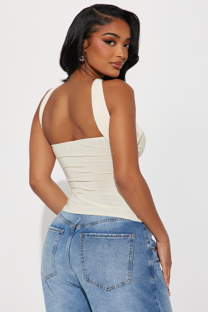 Luxe Life Top - Cream