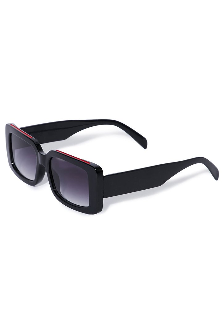 Players Club Sunglasses - Black/Red