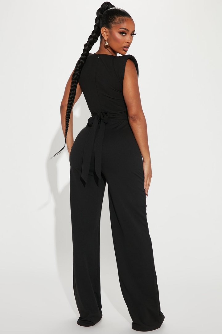 On Point Jumpsuit - Black