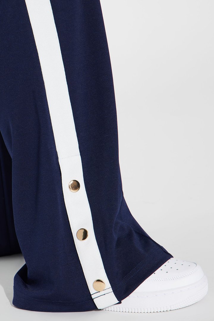 Hanging Out Later Track Pant Set - Navy