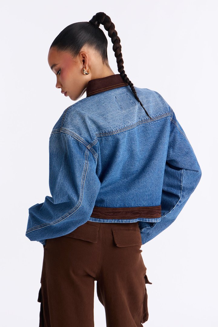 Aberdeen Denim Jacket - Medium Wash