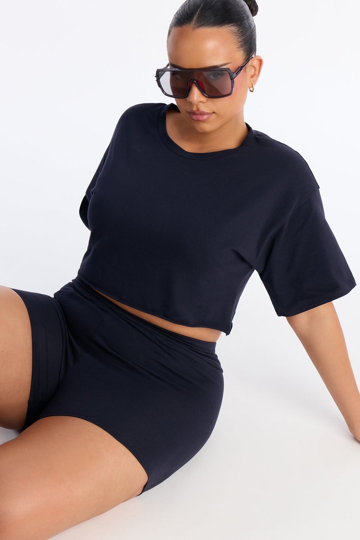My Go To Biker Short Set - Navy