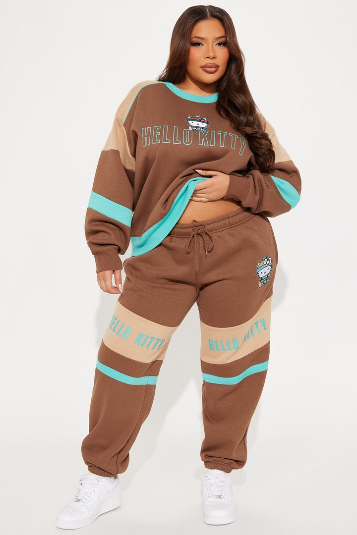 Hello Kitty Jogger - Brown/combo