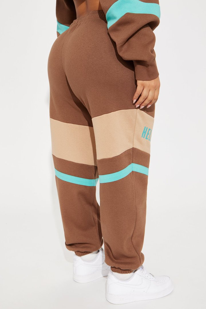 Hello Kitty Jogger - Brown/combo
