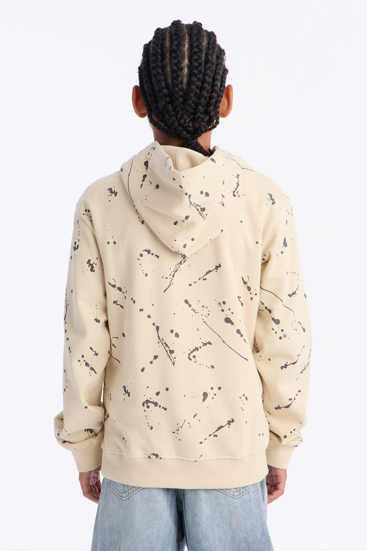 Mini Going For It Pullover Hoodie - Sand