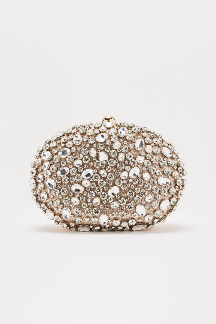 Sylvia Stones Clutch - Gold
