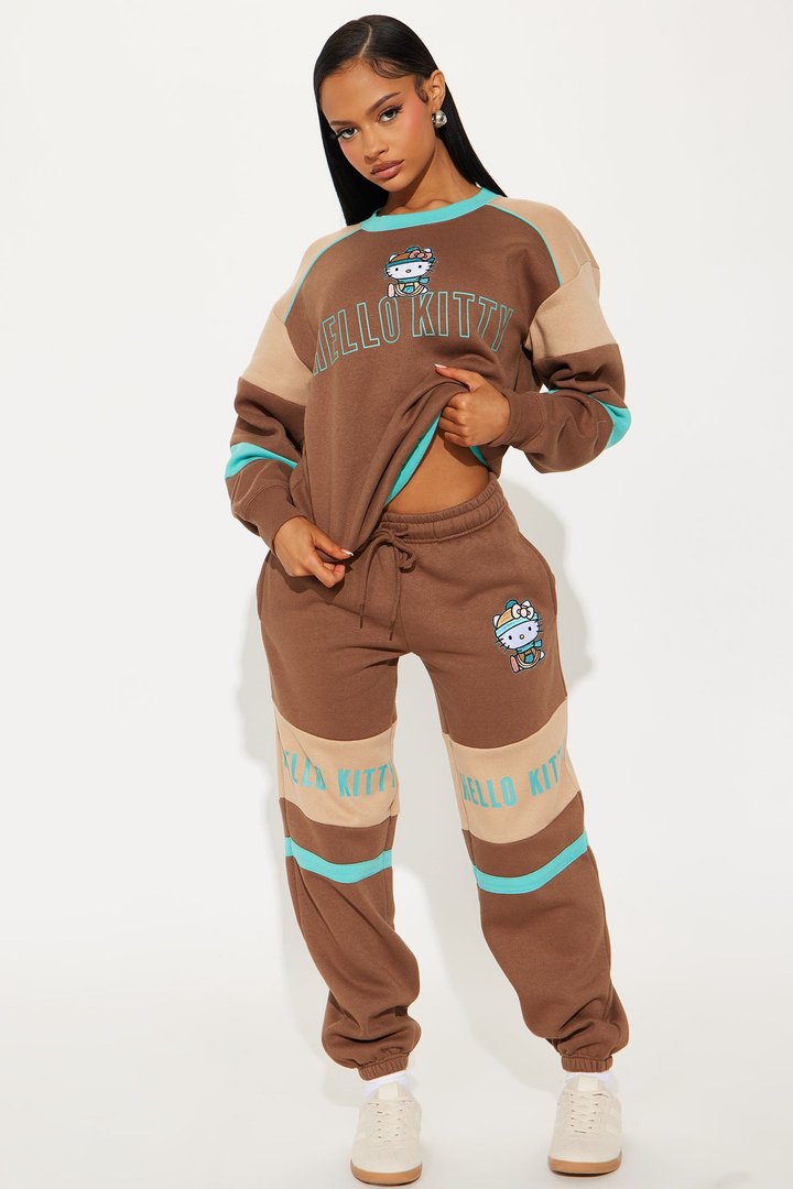 Hello Kitty Jogger - Brown/combo