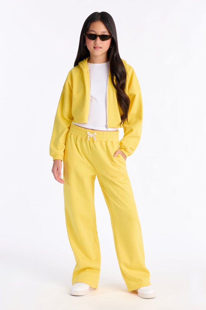 Mini On The Way Sweatpant Set II - Yellow