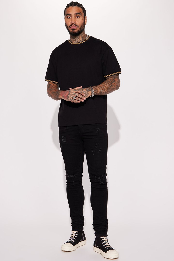 Pharaoh Short Sleeve Tee - Black