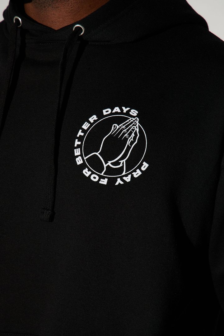 For The Birds Hoodie - Black