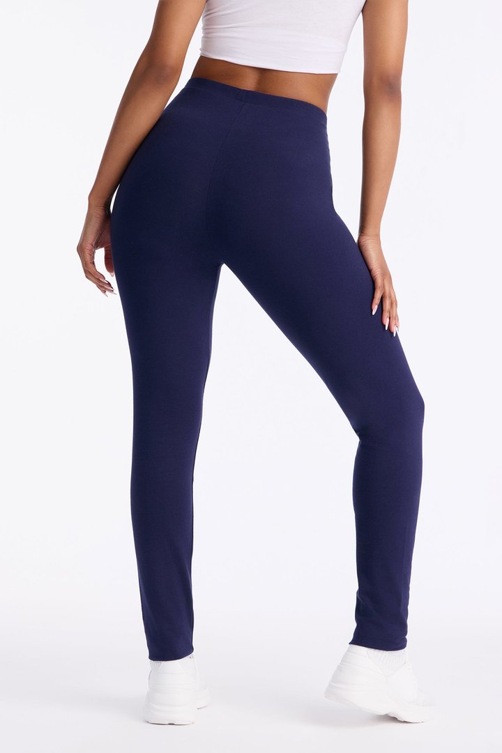 Quinn Mid Rise Every Day Cotton Legging 29″ - Navy