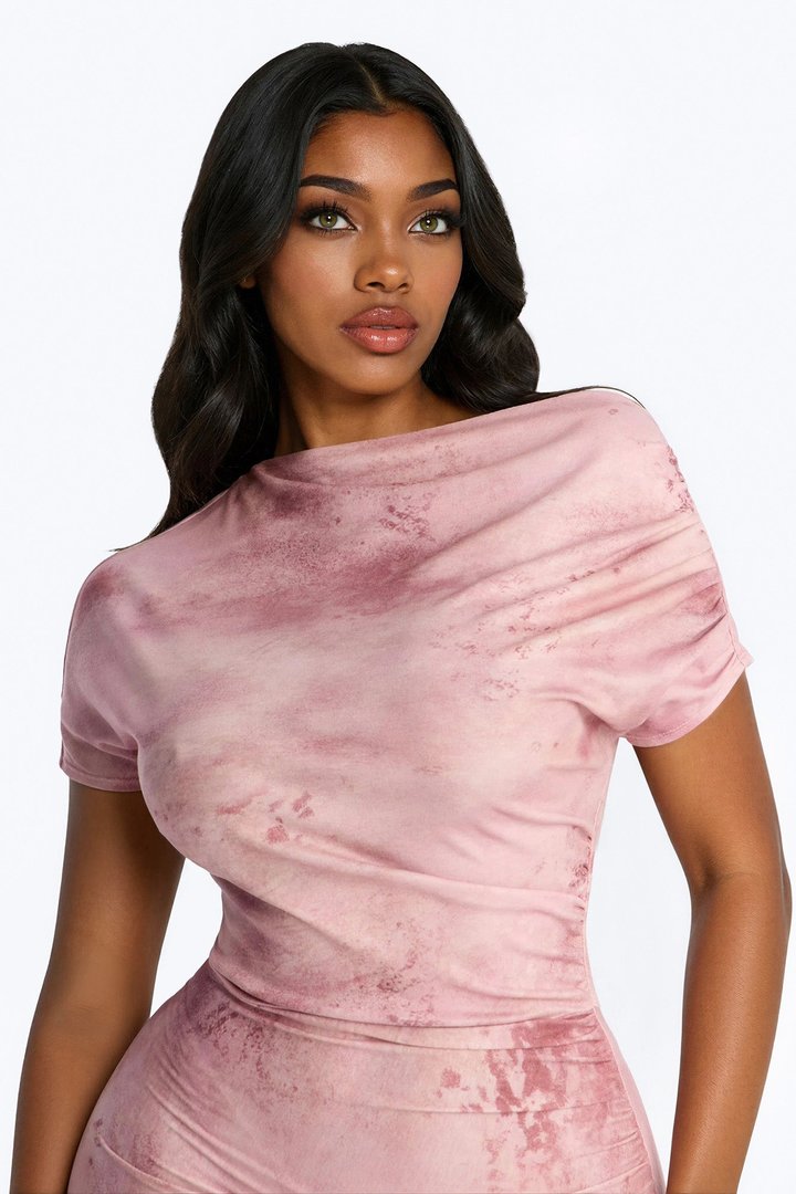 Angel Energy Maxi Dress - Pink/combo