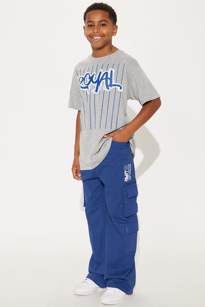 Mini Walk With Me Cargo Twill Pant - Navy