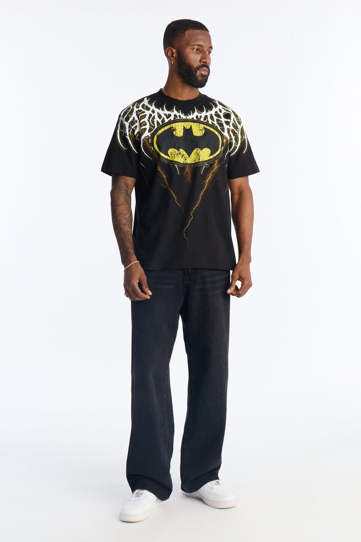 Batman Emblem Of Shadows Short Sleeve Tee - Black