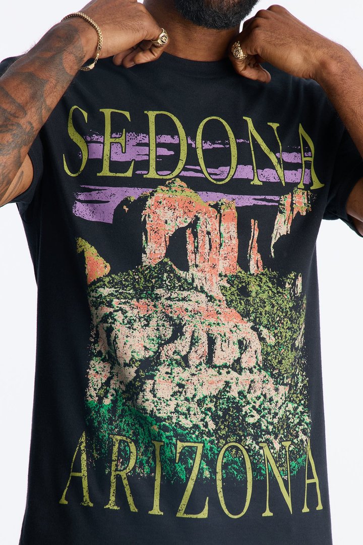 Sedona Arizona Short Sleeve Tee - Black