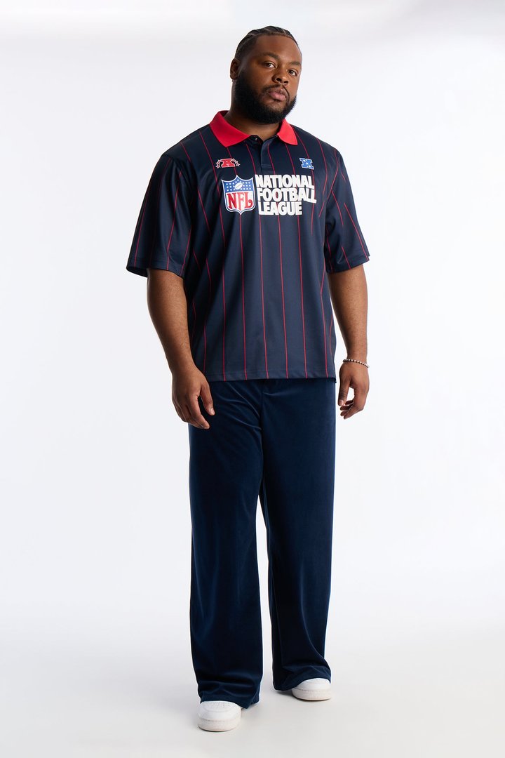 NFL Brand Soccer Polo - Navy