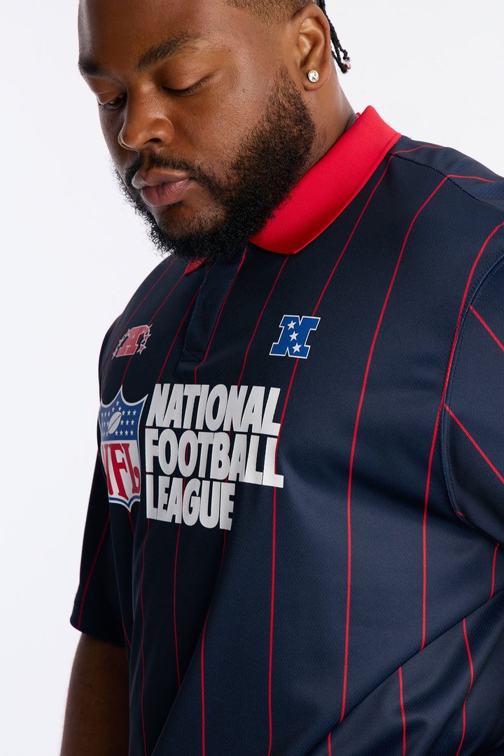 NFL Brand Soccer Polo - Navy