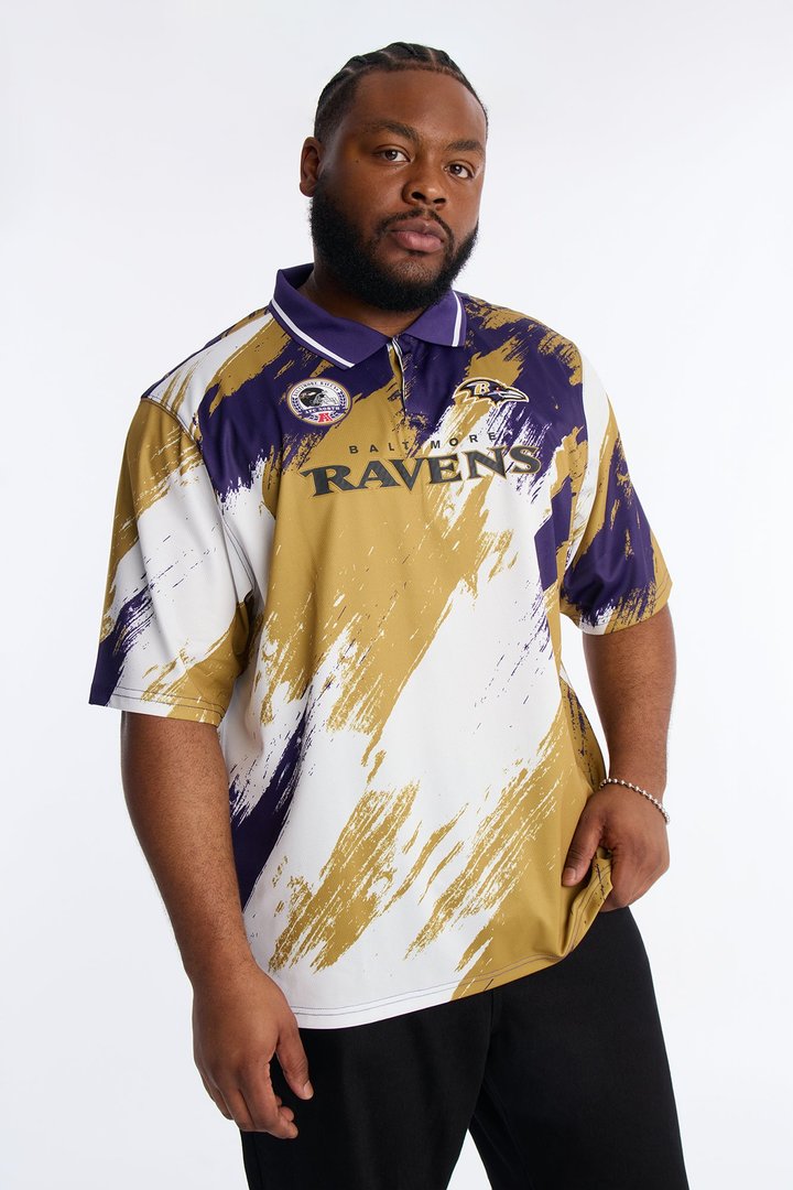 Ravens Soccer Polo - White