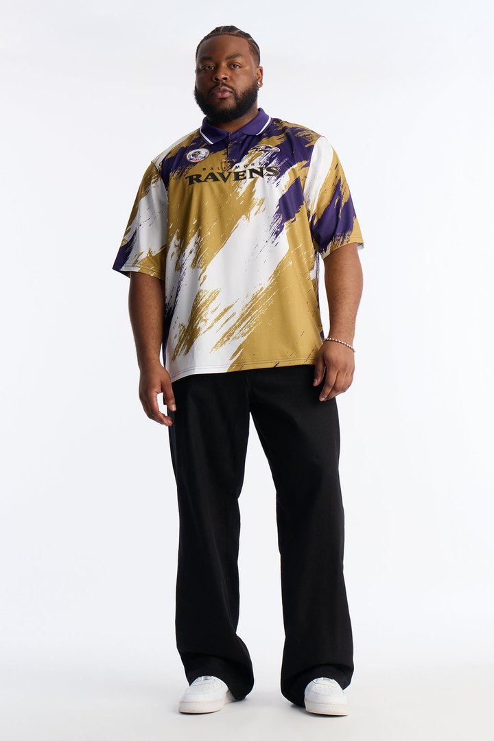 Ravens Soccer Polo - White