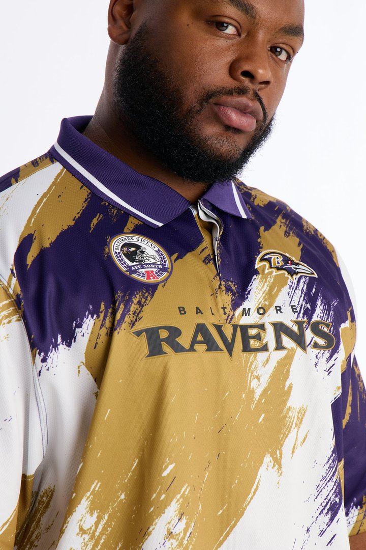 Ravens Soccer Polo - White