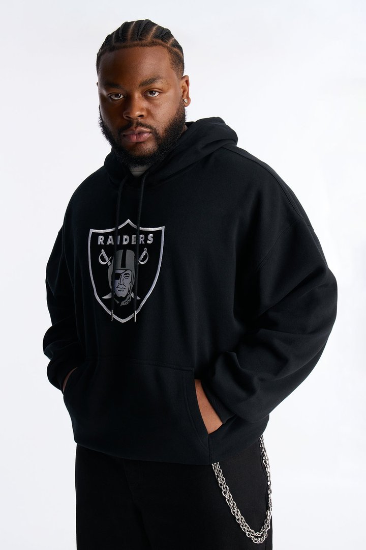 Raiders Original English Hoodie - Black